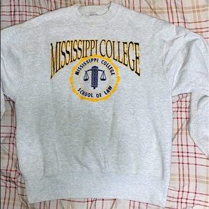 Mississippi College Crew Neck